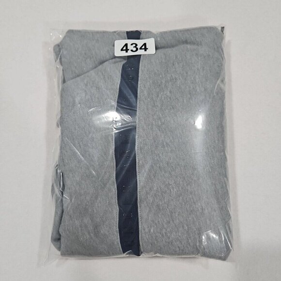 Under Armour Project Rock Womens Size M Loose Gray Fleece Crop Hoodie Sweatshirt - Picture 10 of 10